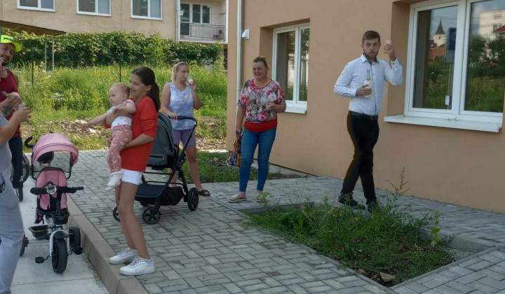 Odovzdanie 11 bytovej jednotky nájomníkom