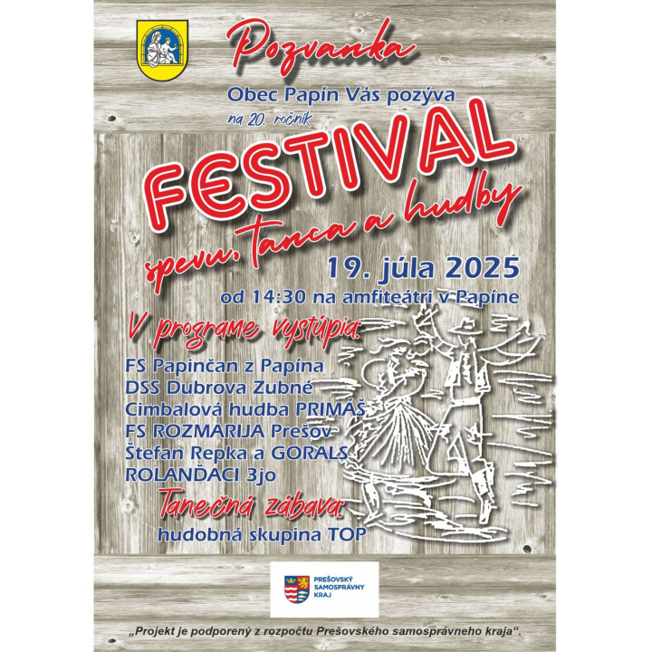Festival spevu, tanca a hudby 